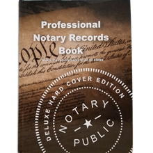 NRB-HC - Deluxe Professional Notary Records Book&trade;<br>(Hard Cover)